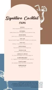 Bar Menu of Warehouse Cafe Connaught Place, New Delhi​​ ​