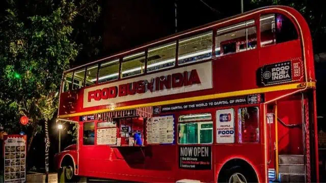 Food Bus Of India, Rajendra Place Metro